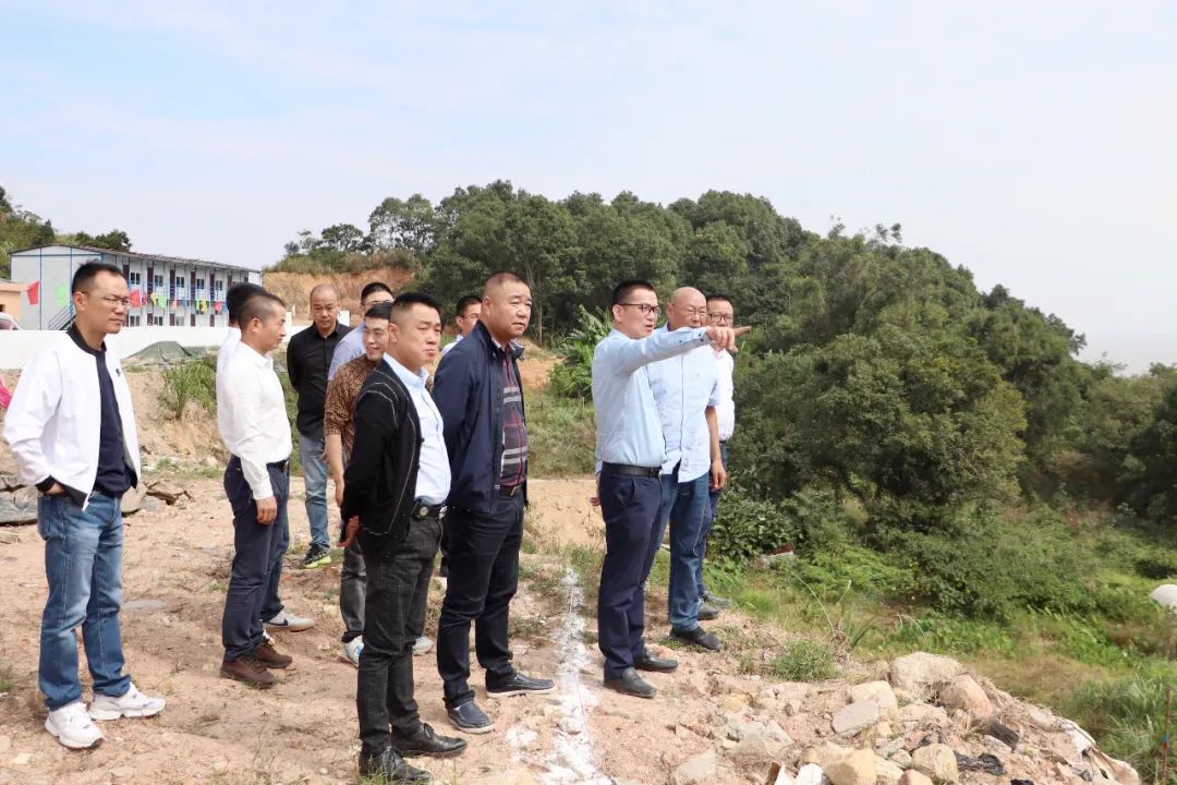 聚焦重点工程|县水务集团调研伟峰公司在建工程项目